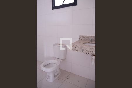 Banheiro de apartamento à venda com 3 quartos, 90m² em Vila Assunção, Santo André