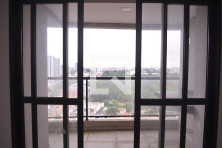 Varanda da sala  de apartamento à venda com 3 quartos, 90m² em Vila Assunção, Santo André