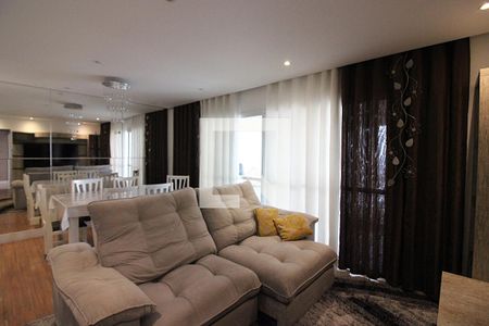 Sala  de apartamento para alugar com 3 quartos, 108m² em Vila Lusitania, São Bernardo do Campo