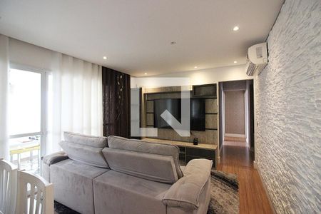 Sala  de apartamento à venda com 3 quartos, 108m² em Vila Lusitania, São Bernardo do Campo