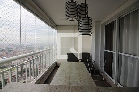 Sala Sacada  de apartamento para alugar com 3 quartos, 108m² em Vila Lusitania, São Bernardo do Campo