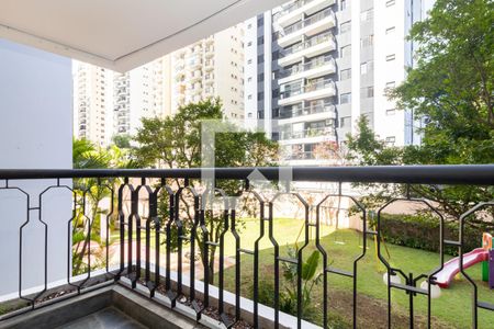 Varanda de apartamento para alugar com 3 quartos, 97m² em Indianópolis, São Paulo