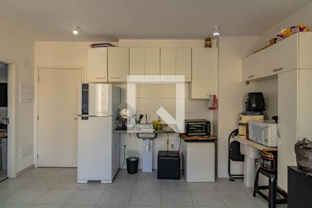 Sala/Cozinha de apartamento para alugar com 1 quarto, 34m² em Vila Paulista, São Paulo