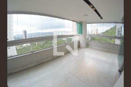 Varanda de apartamento à venda com 5 quartos, 265m² em Vila da Serra, Belo Horizonte