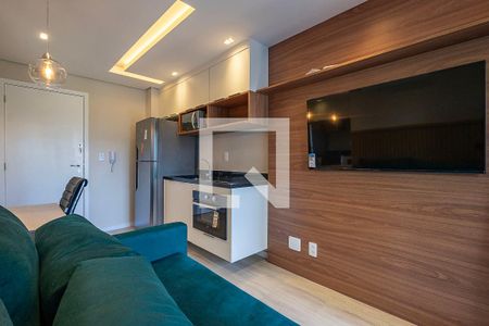 Sala/Cozinha de apartamento para alugar com 1 quarto, 33m² em Pinheiros, São Paulo