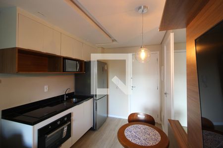 Sala/Cozinha de apartamento à venda com 1 quarto, 33m² em Pinheiros, São Paulo