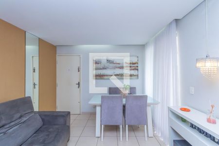 Sala de apartamento à venda com 3 quartos, 70m² em Silveira, Belo Horizonte