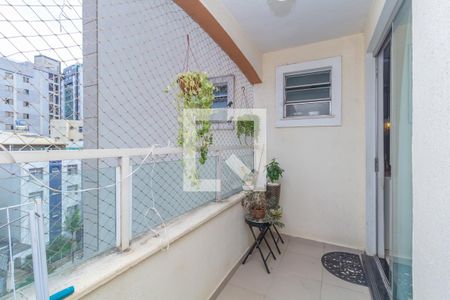 Varanda da sala  de apartamento à venda com 3 quartos, 70m² em Silveira, Belo Horizonte