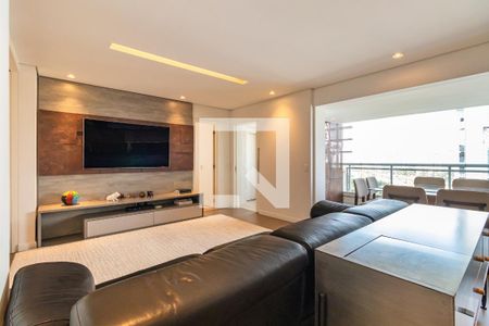 Sala de apartamento à venda com 3 quartos, 156m² em Empresarial 18 do Forte, Barueri