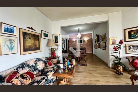 Sala de apartamento à venda com 4 quartos, 160m² em Funcionários, Belo Horizonte