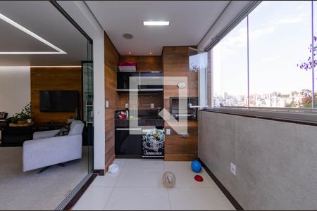Varanda de apartamento para alugar com 3 quartos, 132m² em Buritis, Belo Horizonte