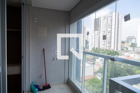 Varanda de kitnet/studio à venda com 1 quarto, 25m² em Indianópolis, São Paulo