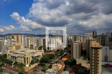 Vista do Quarto de apartamento para alugar com 1 quarto, 40m² em Funcionários, Belo Horizonte