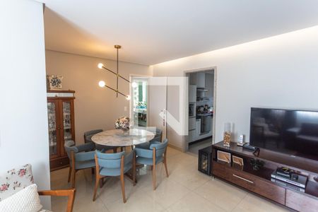 Sala de apartamento para alugar com 2 quartos, 67m² em Sion, Belo Horizonte