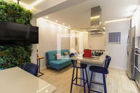 Sala de apartamento à venda com 2 quartos, 57m² em Brás, São Paulo