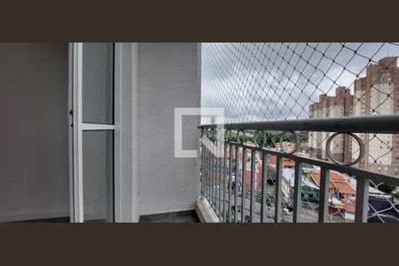 Varanda Sala de apartamento à venda com 2 quartos, 50m² em Parque Erasmo Assunção, Santo André