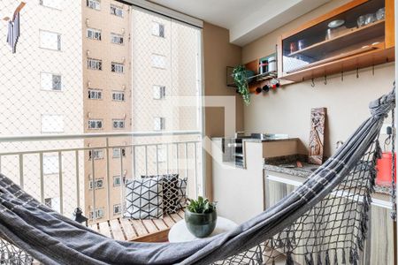 Varanda de apartamento à venda com 2 quartos, 72m² em Parque São Jorge, São Paulo