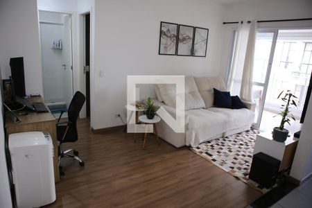 Sala de apartamento à venda com 1 quarto, 47m² em Vila Andrade, São Paulo