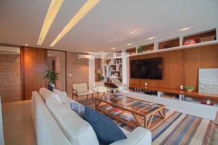 Sala de apartamento para alugar com 4 quartos, 254m² em Barra da Tijuca, Rio de Janeiro