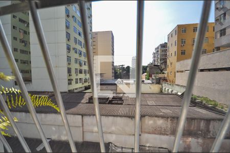 Vista da Sala de apartamento à venda com 2 quartos, 63m² em Estácio, Rio de Janeiro