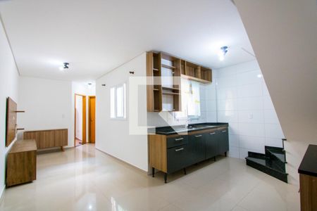 Sala de apartamento para alugar com 2 quartos, 93m² em Vila Vitoria, Santo André