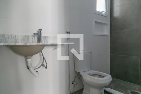 Banheiro Corredor de apartamento para alugar com 1 quarto, 90m² em Jardim Botânico, Porto Alegre