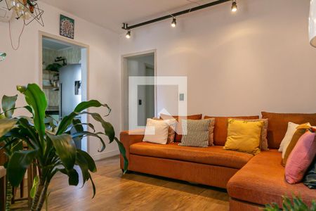 Sala de apartamento à venda com 1 quarto, 56m² em Centro Histórico, Porto Alegre