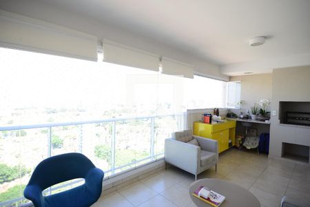 Varanda gourmet de apartamento para alugar com 3 quartos, 125m² em Jardim da Gloria, São Paulo