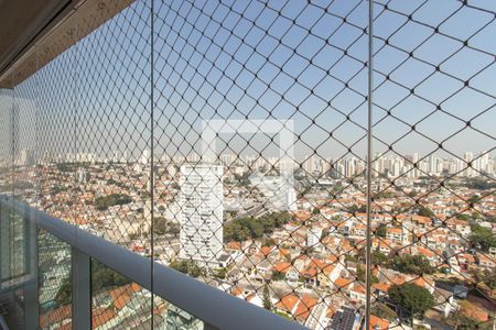 Varanda da Sala - Vista  de apartamento para alugar com 3 quartos, 125m² em Jardim da Gloria, São Paulo