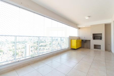 Varanda da Sala  de apartamento para alugar com 3 quartos, 125m² em Jardim da Gloria, São Paulo