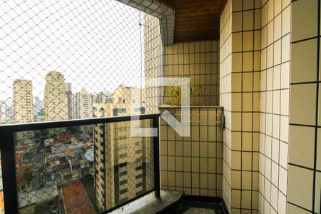 Varanda de apartamento para alugar com 4 quartos, 175m² em Vila Gomes Cardim, São Paulo