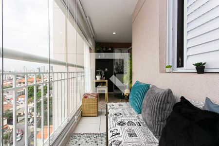 Varanda de apartamento à venda com 2 quartos, 69m² em Penha de França, São Paulo