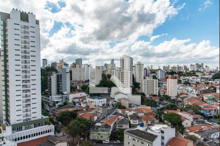 Vista da varanda de apartamento à venda com 1 quarto, 33m² em Vila Mariana, São Paulo