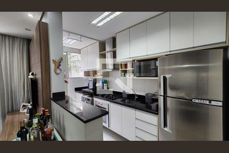 Cozinha e Área de Serviço de apartamento à venda com 2 quartos, 50m² em Recanto Quarto Centenário, Jundiaí