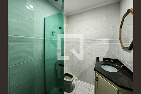 Suite Quarto 1 de apartamento para alugar com 2 quartos, 85m² em Enseada, Guarujá
