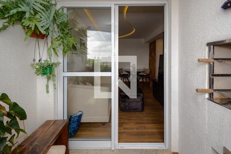 Varanda da Sala de apartamento à venda com 2 quartos, 65m² em Baeta Neves, São Bernardo do Campo