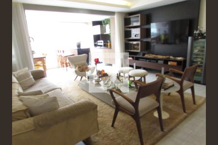 Sala de apartamento à venda com 4 quartos, 142m² em Paraíso do Morumbi, São Paulo