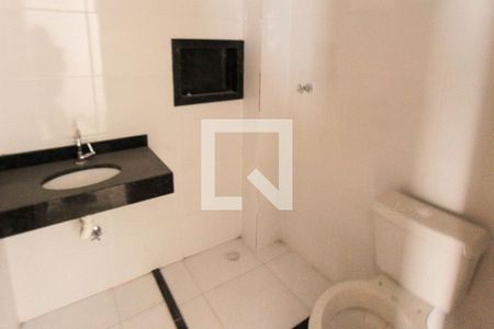 Banheiro de kitnet/studio à venda com 1 quarto, 36m² em Vila Prudente, São Paulo