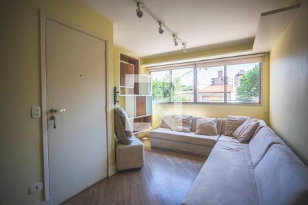 Sala de Estar de apartamento à venda com 3 quartos, 69m² em Mirandópolis, São Paulo