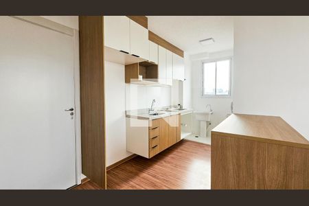 Cozinha de apartamento para alugar com 2 quartos, 33m² em Jardim Prudência, São Paulo