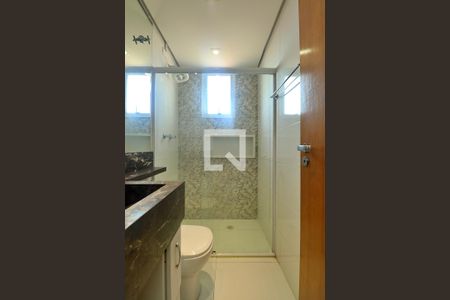 Suíte 1 - Banheiro do Quarto 1 de apartamento para alugar com 3 quartos, 190m² em Campestre, Santo André