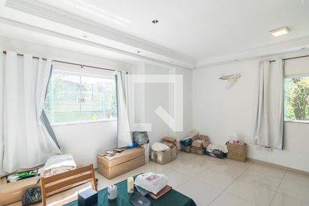 Sala de casa à venda com 3 quartos, 138m² em Vila Valparaiso, Santo André