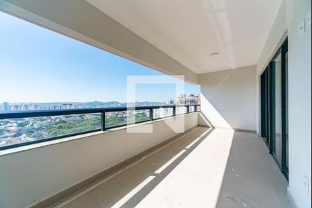 Varanda Gourmet de apartamento à venda com 3 quartos, 135m² em Vila Assunção, Santo André