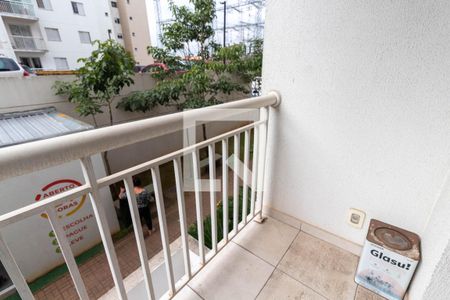 Varanda da Sala de apartamento para alugar com 2 quartos, 46m² em Jardim São Cristóvão, São Paulo