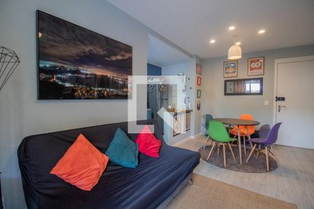 Sala  de apartamento à venda com 2 quartos, 110m² em Recreio dos Bandeirantes, Rio de Janeiro