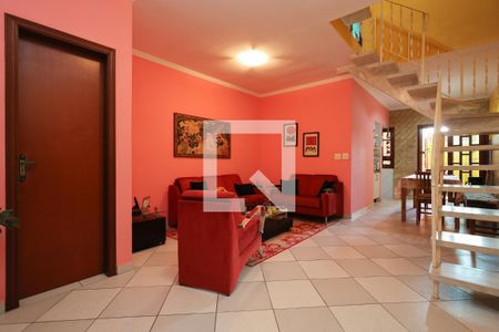 Sala de casa de condomínio para alugar com 3 quartos, 204m² em Vila Amália (zona Norte), São Paulo