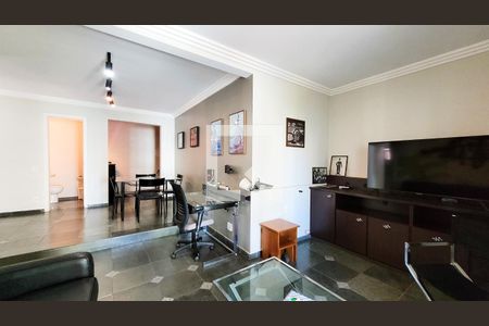 Sala de apartamento à venda com 1 quarto, 72m² em Cambuí, Campinas