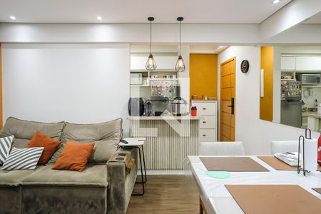 Sala de apartamento à venda com 2 quartos, 68m² em Fundação, São Caetano do Sul