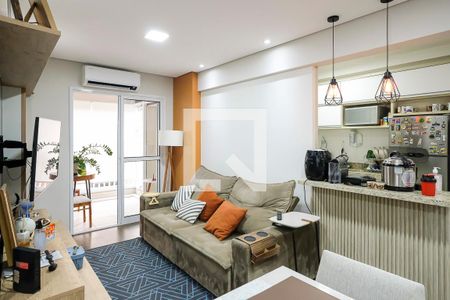 Sala de apartamento à venda com 2 quartos, 68m² em Fundação, São Caetano do Sul