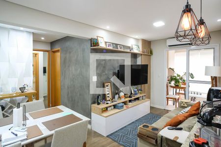 Sala de apartamento à venda com 2 quartos, 68m² em Fundação, São Caetano do Sul